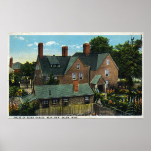Rear View of the House of Seven Gables Poster