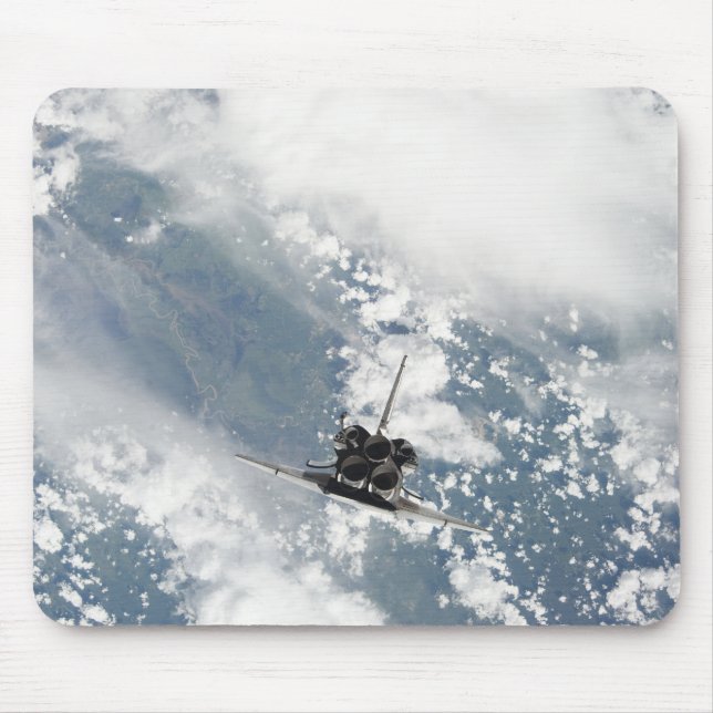 Rear view of the three main engines mouse mat (Front)