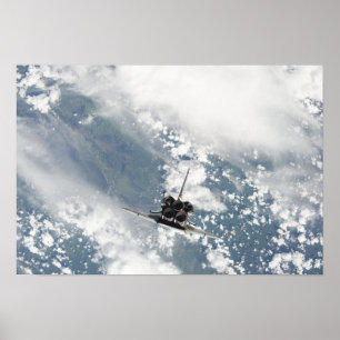 Rear view of the three main engines poster