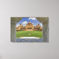 Rear view of Umaid Bhawan Palace hotel, Jodjpur,