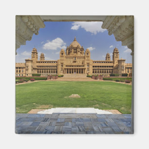 Rear view of Umaid Bhawan Palace hotel, Jodjpur, Magnet