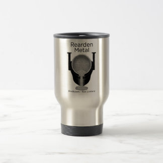 Rearden Metal Travel Coffe Mug, Atlas Shrugged Mug