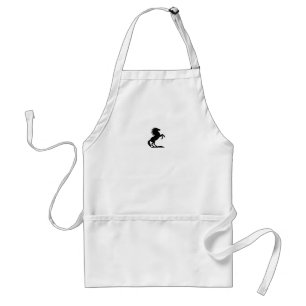Rearing Black Stallion.png Standard Apron