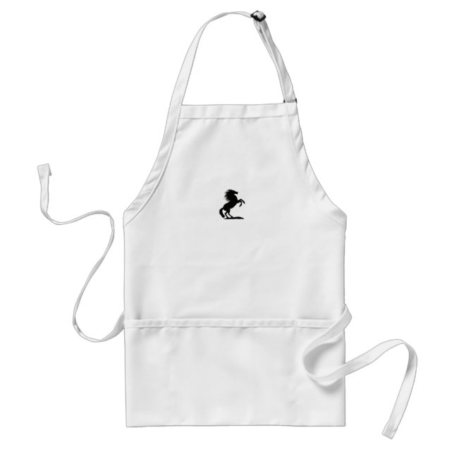 Rearing Black Stallion.png Standard Apron (Front)