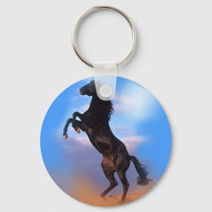 Rearing Horse Key Ring