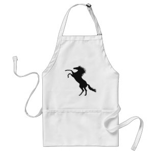 Rearing horse standard apron
