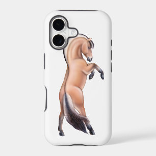 Rearing Norwegian Fjord Horse iPhone 5 Case
