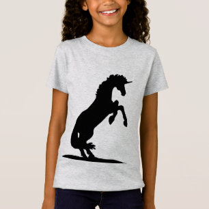 Rearing Unicorn Silhouette T-Shirt