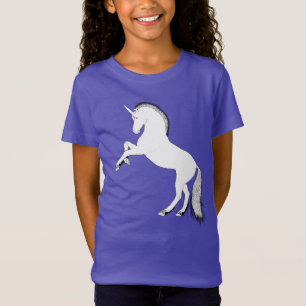 Rearing white unicorn T-Shirt