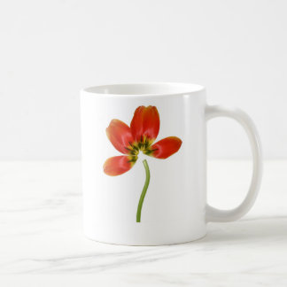 Rearranged red tulip coffee mug