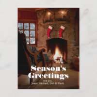 Rearview of woman sitting in rocking chair