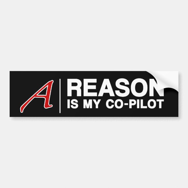REASON Bumper Sticker (Front)