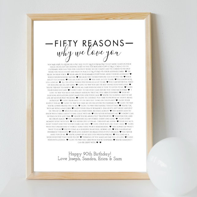 reason we love you poster Black font 50 (Creator Uploaded)