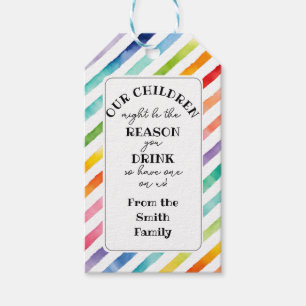 reason you drink teacher gift tags