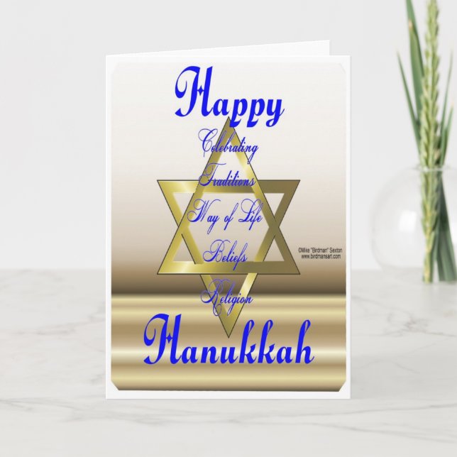 Reasons for Hanukkah Greeting Cards (Front)