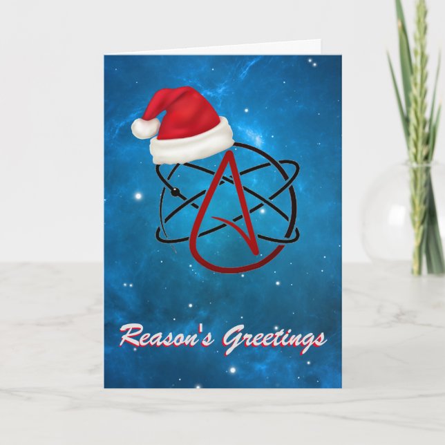 Reason's Greetings Holiday Card (Front)
