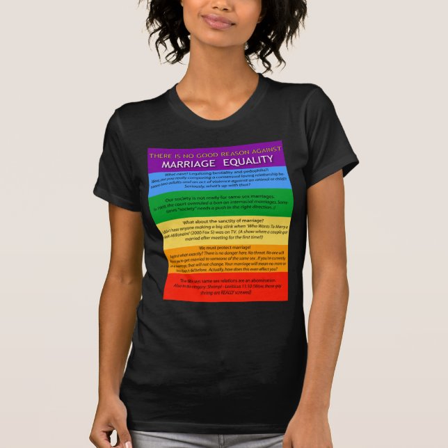 Reasons T-Shirt (Front)