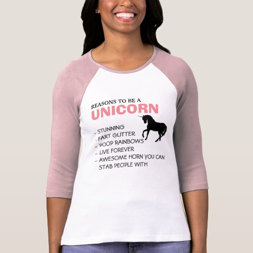Reasons to be a unicorn T-shirt