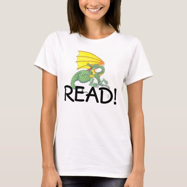 Reasons to Read Dragon Ladies T-shirt (Front)