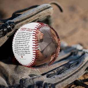 Reasons You're A Great Catch   2 Photo Baseball