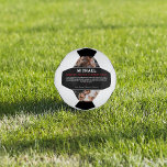 Reasons You're A Great Catch | 2 Photo Football<br><div class="desc">"Reasons You're A Great Catch" soccer ball, with room for two of your own photos. Add your choice of personalisation. A perfect gift to let your other half know how much you love them! This photo soccer ball is perfect!!! These are Valentine's Day gifts that are perfect for sports fans,...</div>