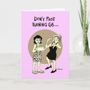 Reassuring 66th Birthday Card
