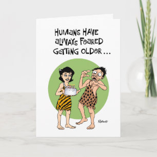 Reassuring "Over the Hill" Birthday Card