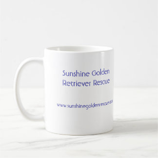 REBA SHINE - Coffe Mug - Sunshine Golden Retriever