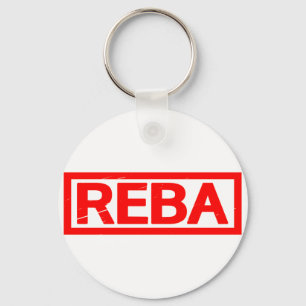 Reba Stamp Key Ring