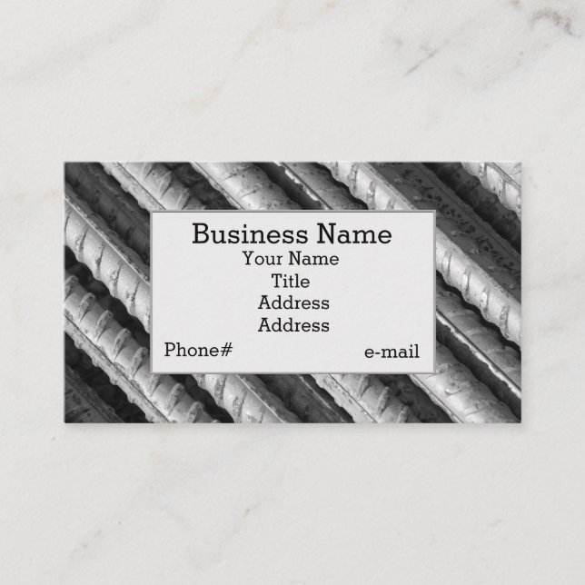 Rebar Design Business Card (Front)