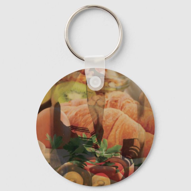 Rebbe Davenen Key Ring (Front)