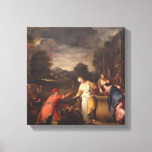Rebecca at the Well Canvas Print