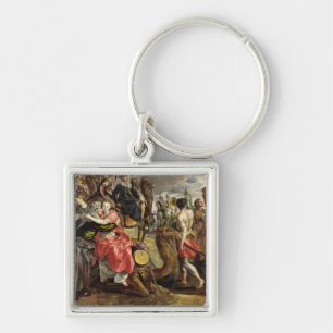 Rebecca Bidding Farewell to her Family, c.1562 Key Ring