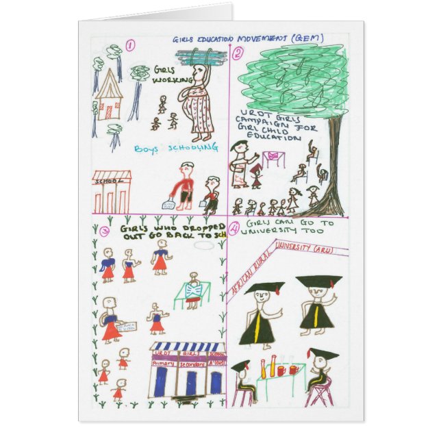 Rebecca Explains Girls Education Movement (Front)