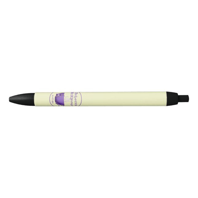 Rebecca McKinnon Mystery Author Logo Pen (Front)