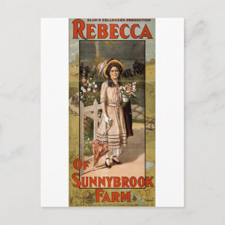 Rebecca of Sunnybrook Farm Stage Adaptation 1911 Postcard