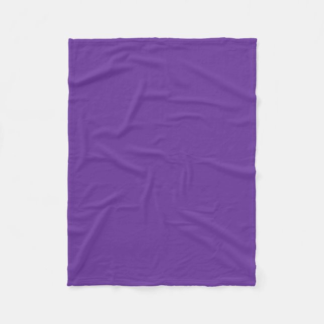 RebeccaPurple Fleece Blanket (Front)