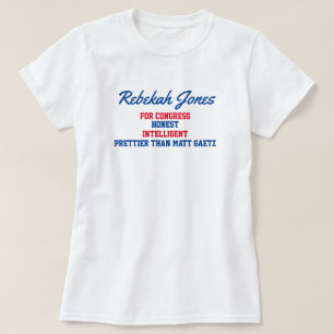 Rebekah Jones For Congress T-Shirt