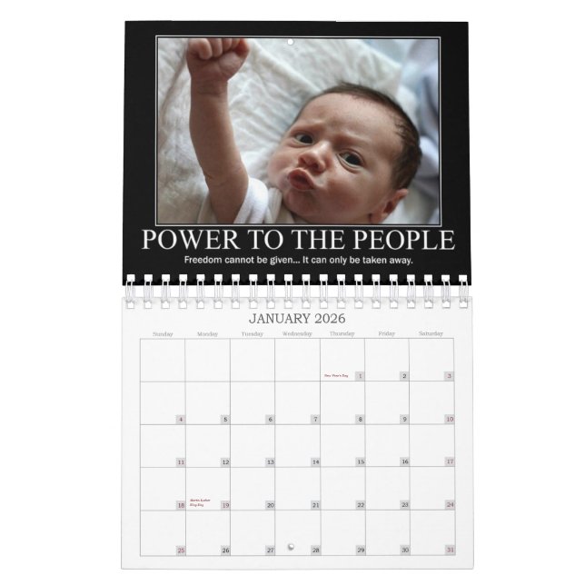 Rebel Calendar Awesome (Jan 2026)