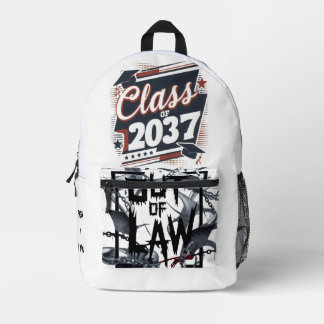 Rebel Future: The 'Out of Law x Class of 2037 Printed Backpack