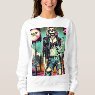 Rebel Girl - I Do Not Follow Rules Sweatshirt