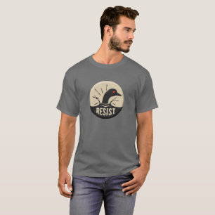 Rebel Loon Headfirst Dive – Resist Badge T-Shirt