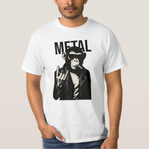 Rebel Metal Chimp T-Shirt