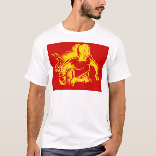 Rebel, Molotov Cocktail, Riots, Communist Style T-Shirt