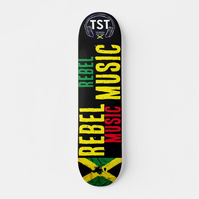 REBEL MUSIC   JMT( JAM ) Skateboard (Front)