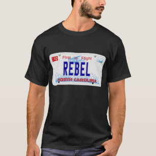 Rebel - NC Plate T-Shirt