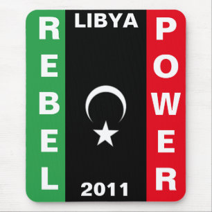 REBEL POWER LIBYA 2011 MOUSE MAT