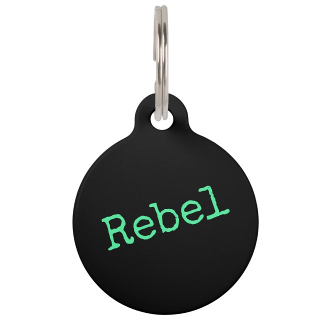 Rebel - Rebell Pet Tag (Front)