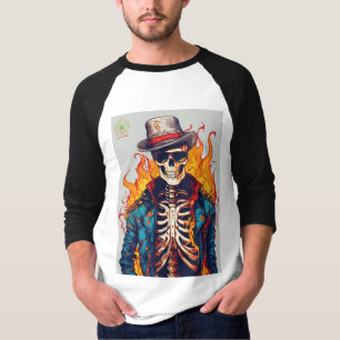 Rebel Riffs: Rock & Roll Inspired Design T-Shirt