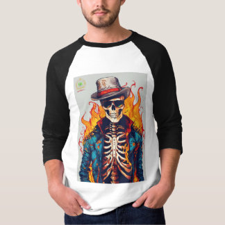 Rebel Riffs: Rock & Roll Inspired Design T-Shirt